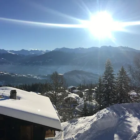 Outstanding For Groups South Facing Breathtaking Views Year Round Alpehytte Anzère