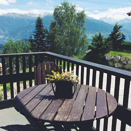 Alpehytte Outstanding For Groups South Facing Breathtaking Views Year Round Anzère