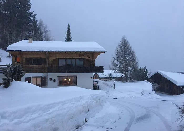 Chalet Outstanding For Groups South Facing Breathtaking Views Year Round Anzere