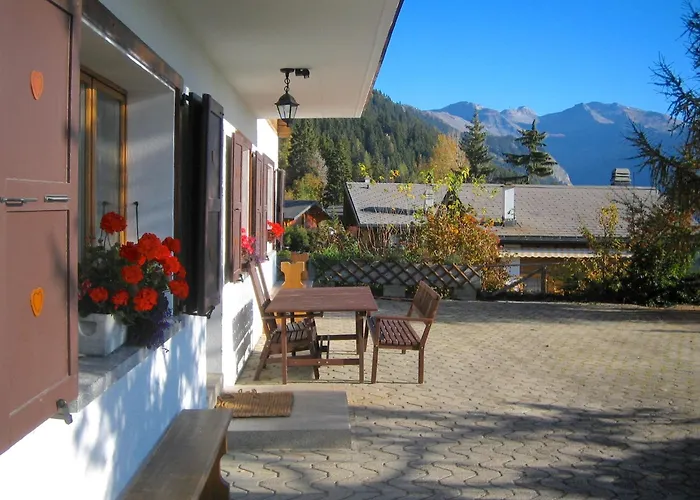 Chalet Outstanding For Groups South Facing Breathtaking Views Year Round Anzere